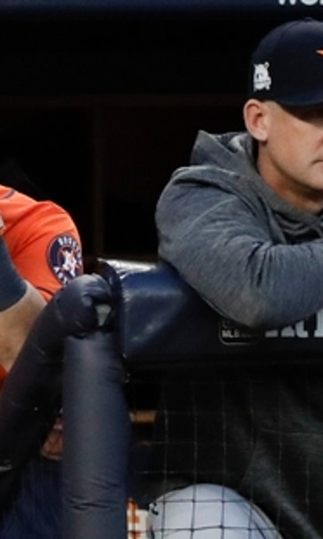 Bashed in the Bronx, Astros happy to head home